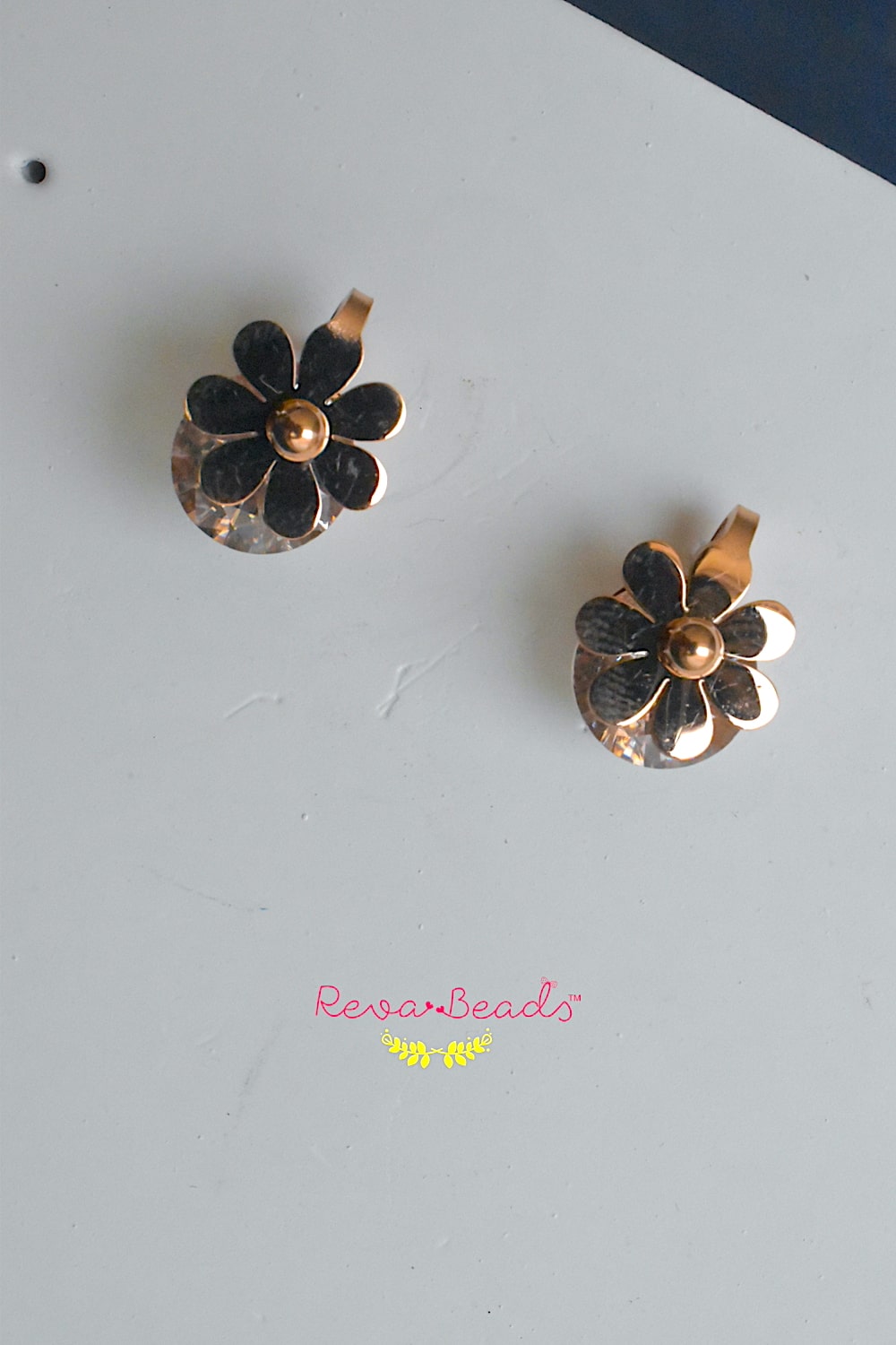 floral studs