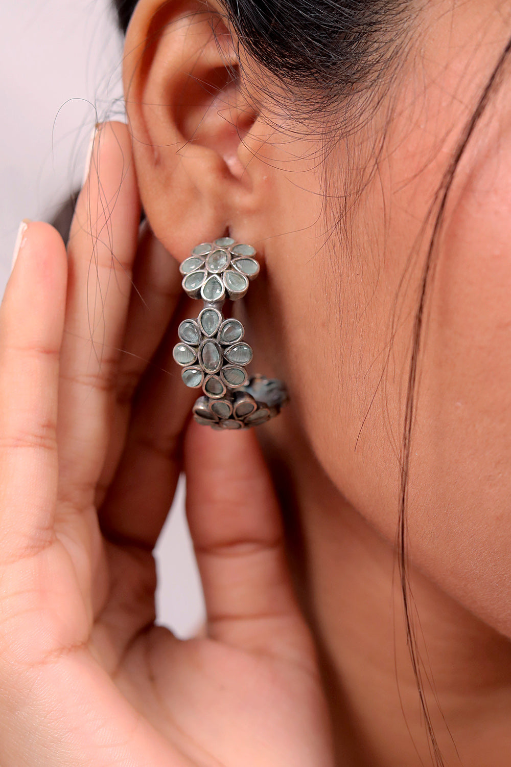 mint earrings