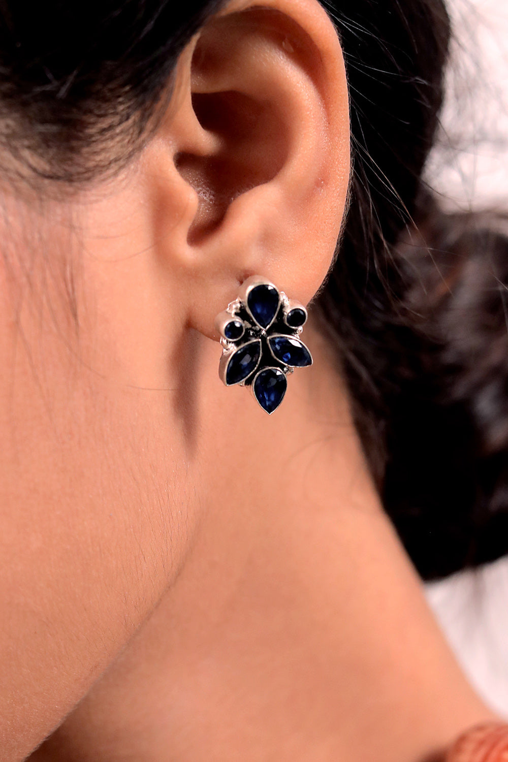 blue studs