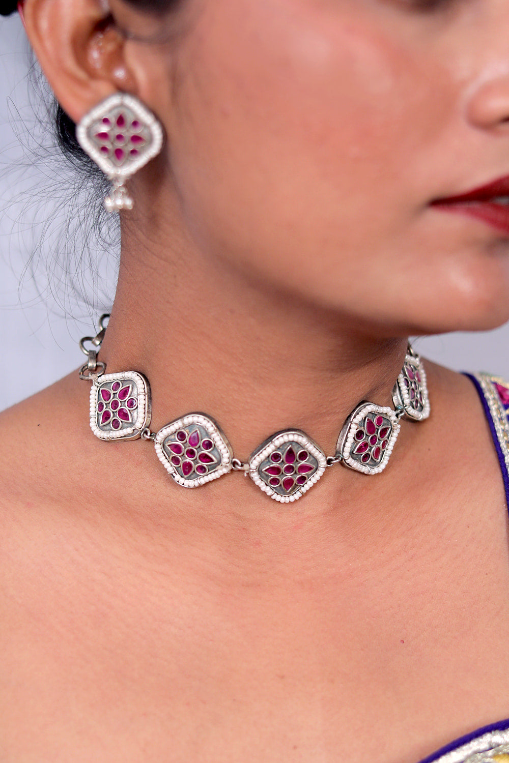 garba necklace set