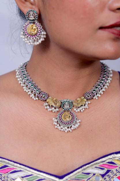 dainty Lakshmi necklace