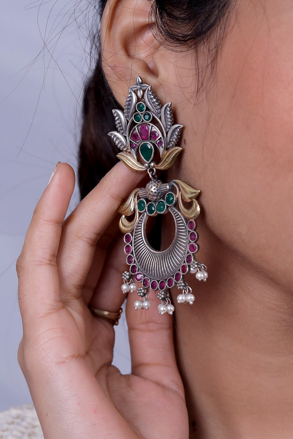 RUBY GREEN EARRINGS