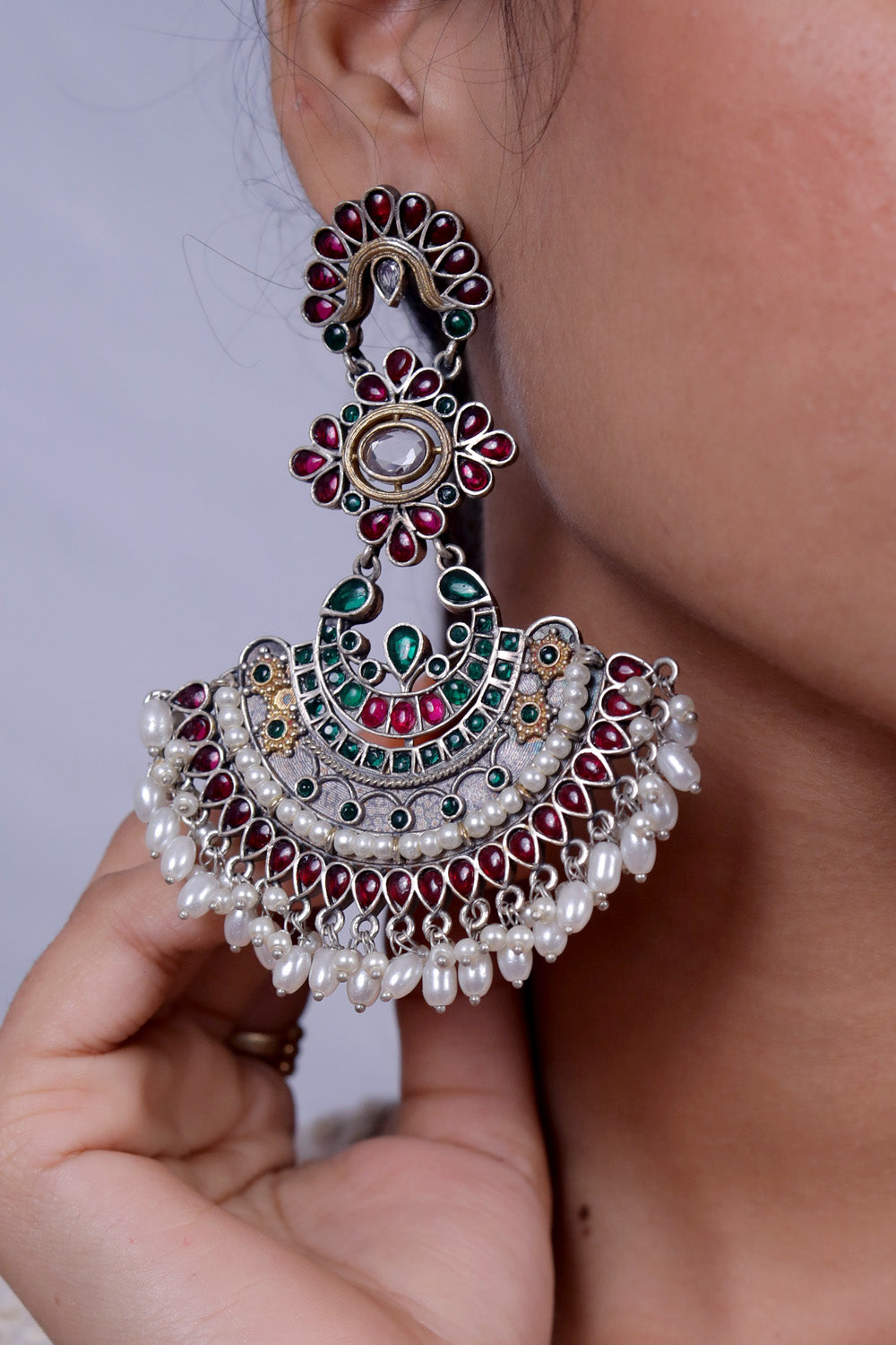 chandbali earrings