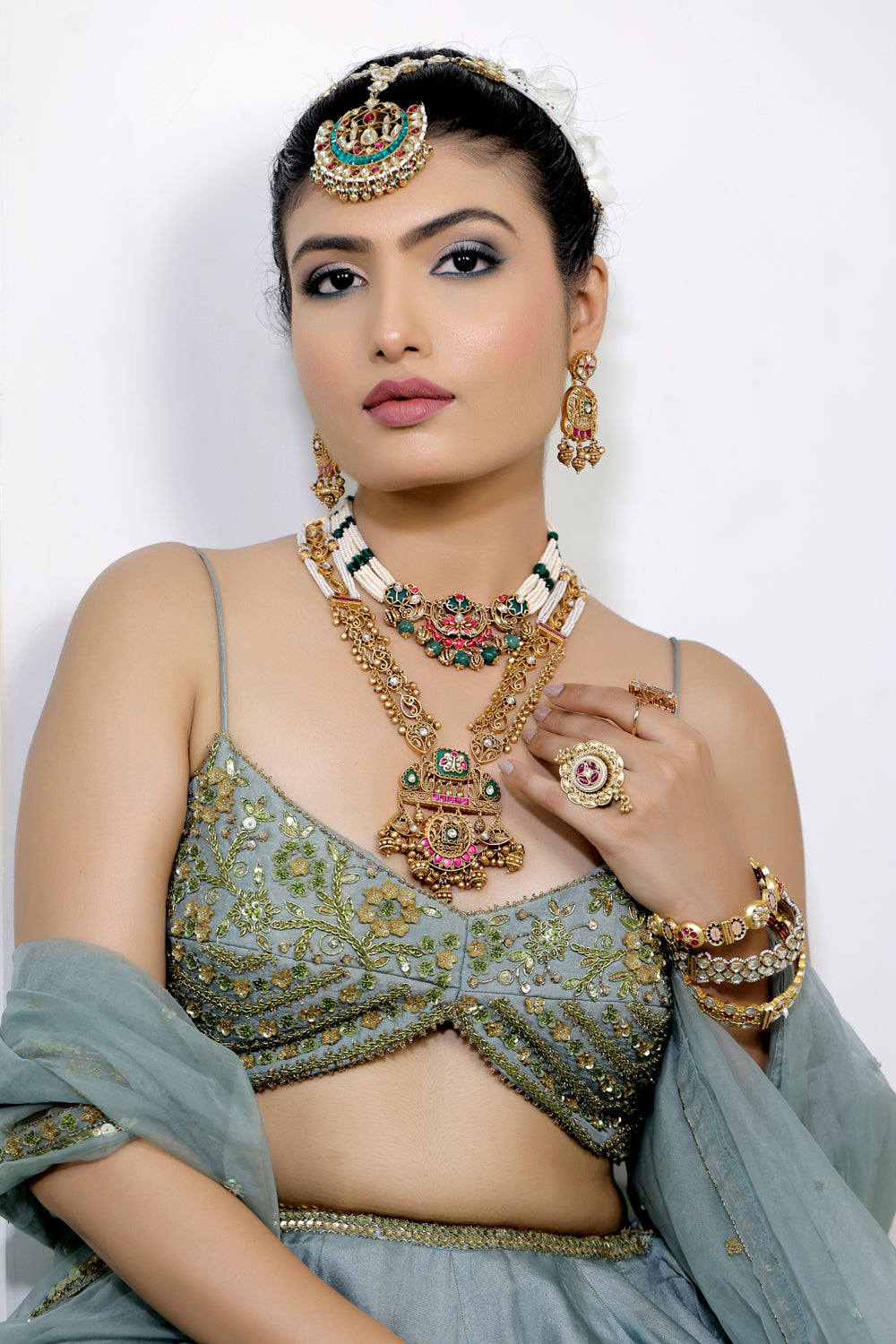 indian wedding bridal look inspiration