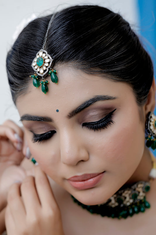 black polish bridal set