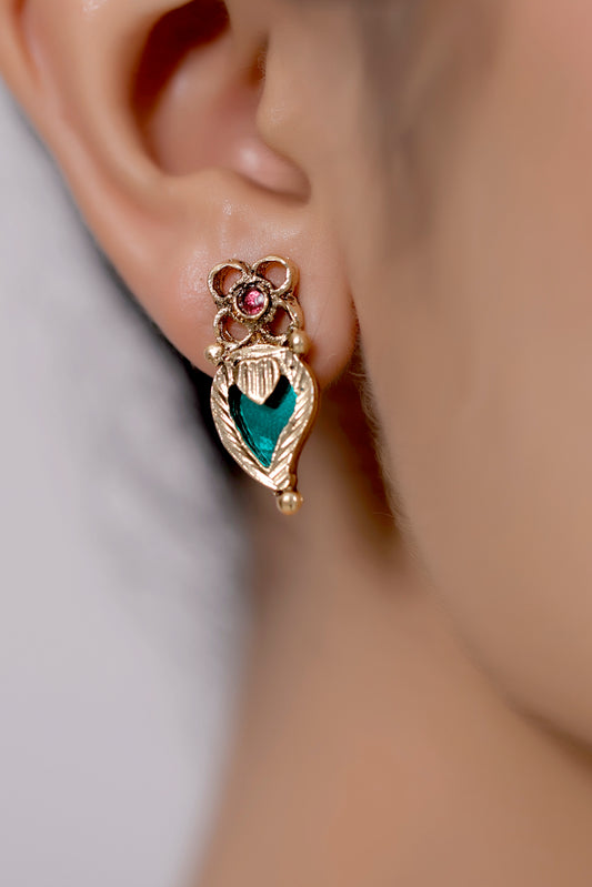 paisley necklace set