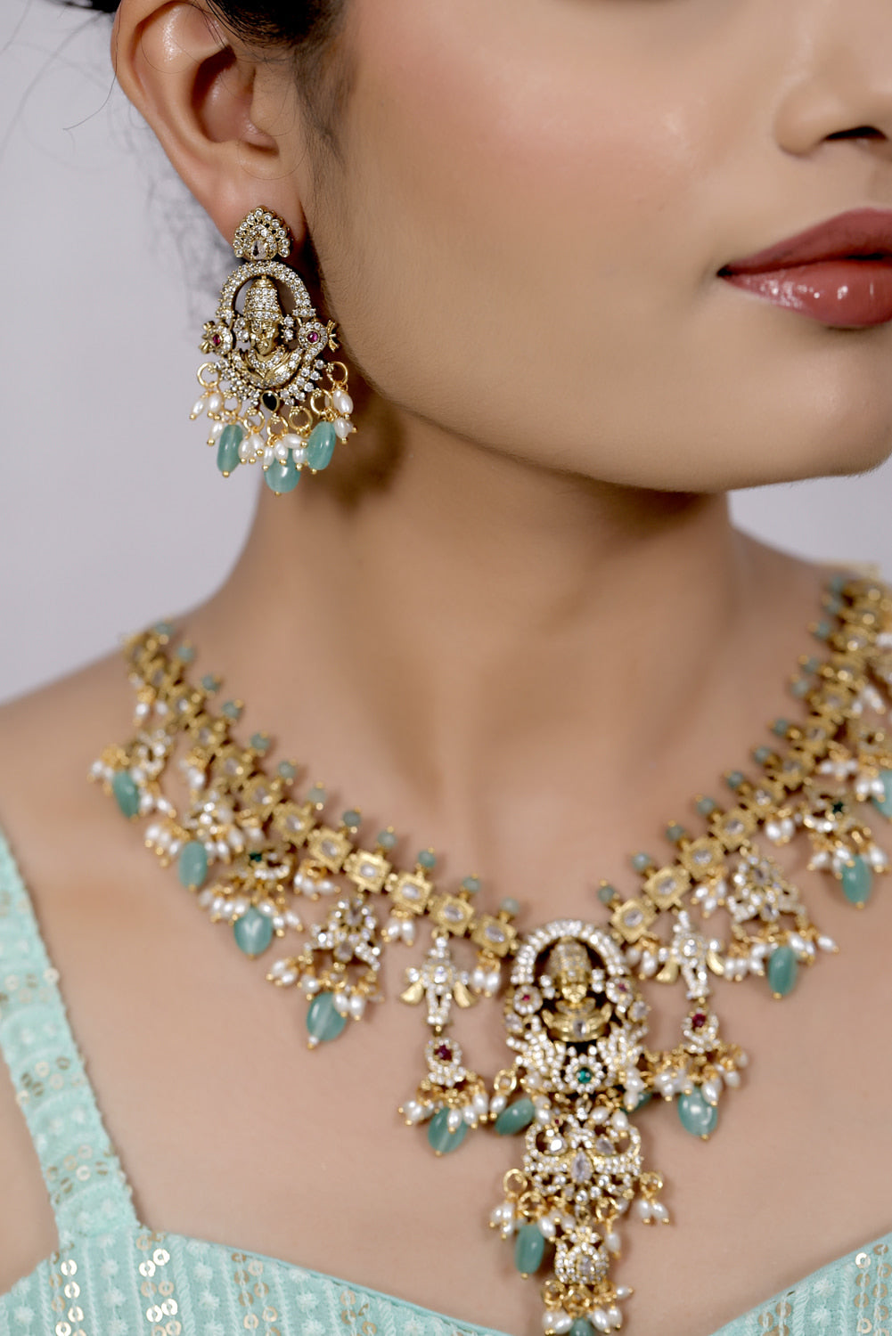 tirupati Balaji necklace set