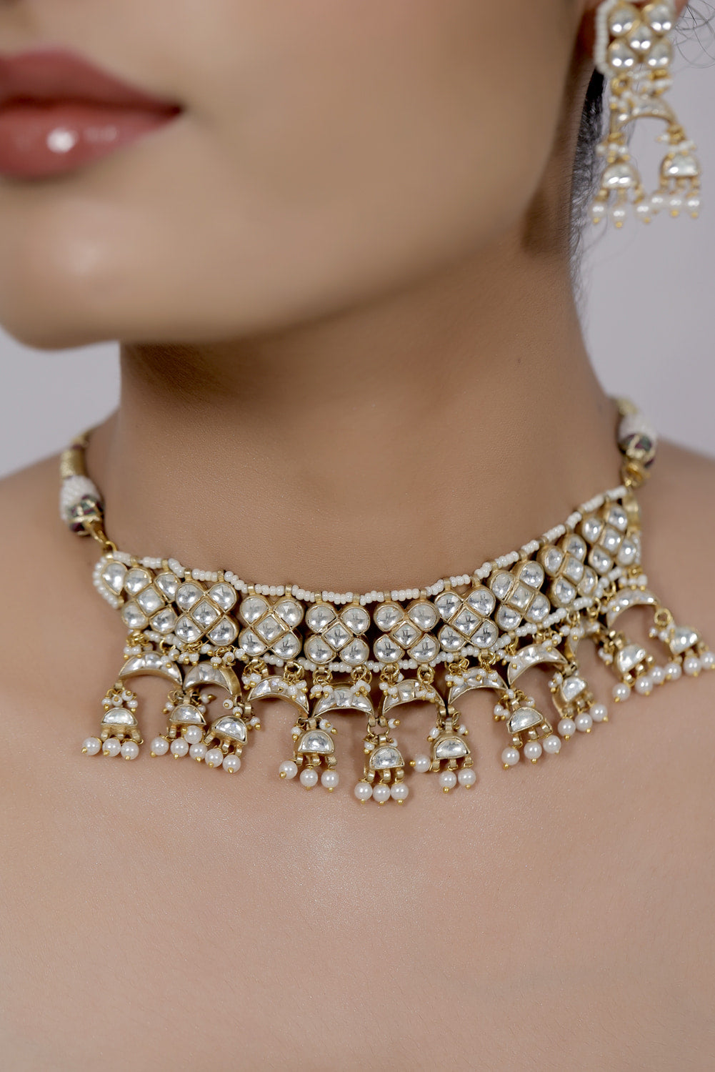 handmade necklace earrings
