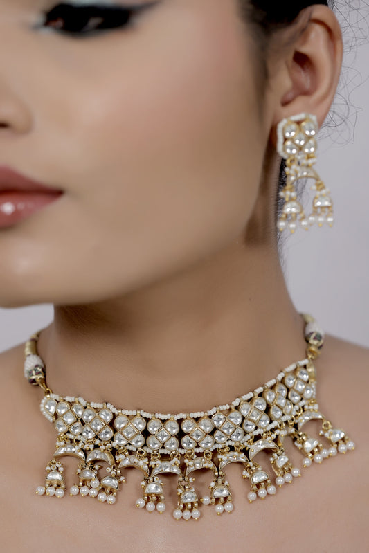 handmade necklace earrings