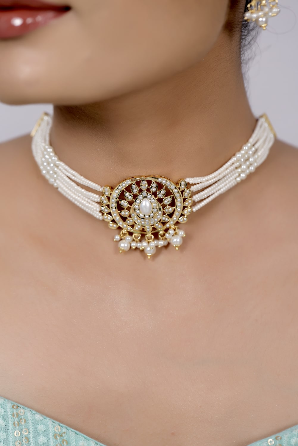 pearl necklace set