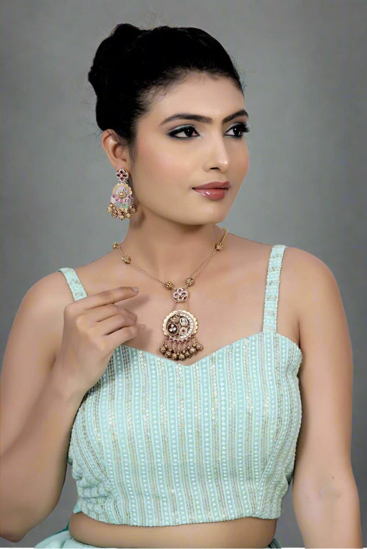 stone inlay jewellery