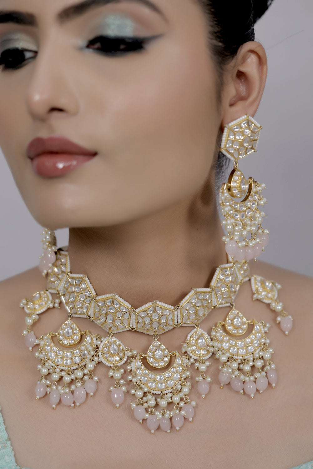 bridal kundan set