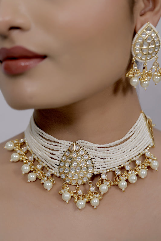 paachi kundan choker set