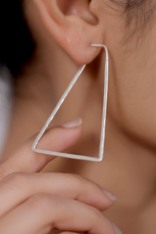 sterling silver hoops