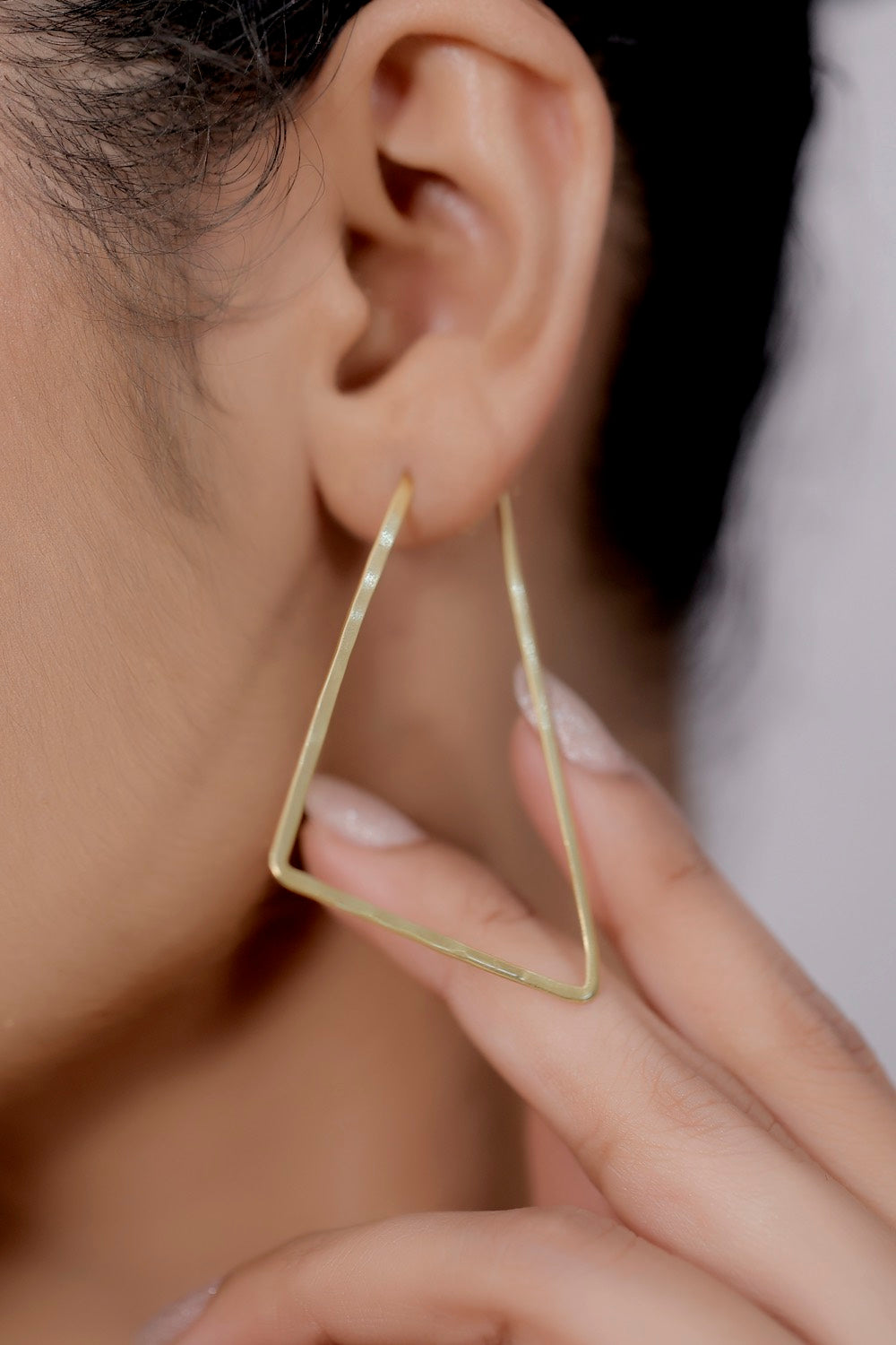 hoop earrings