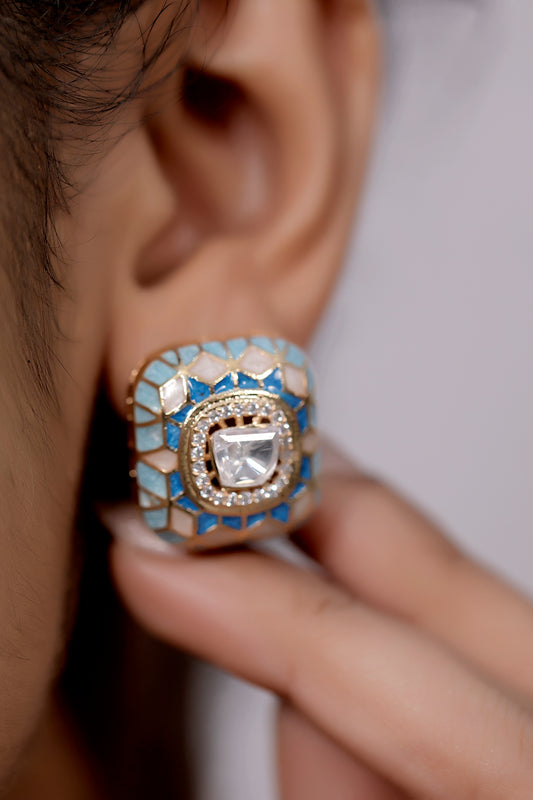 delicate chain pendant set