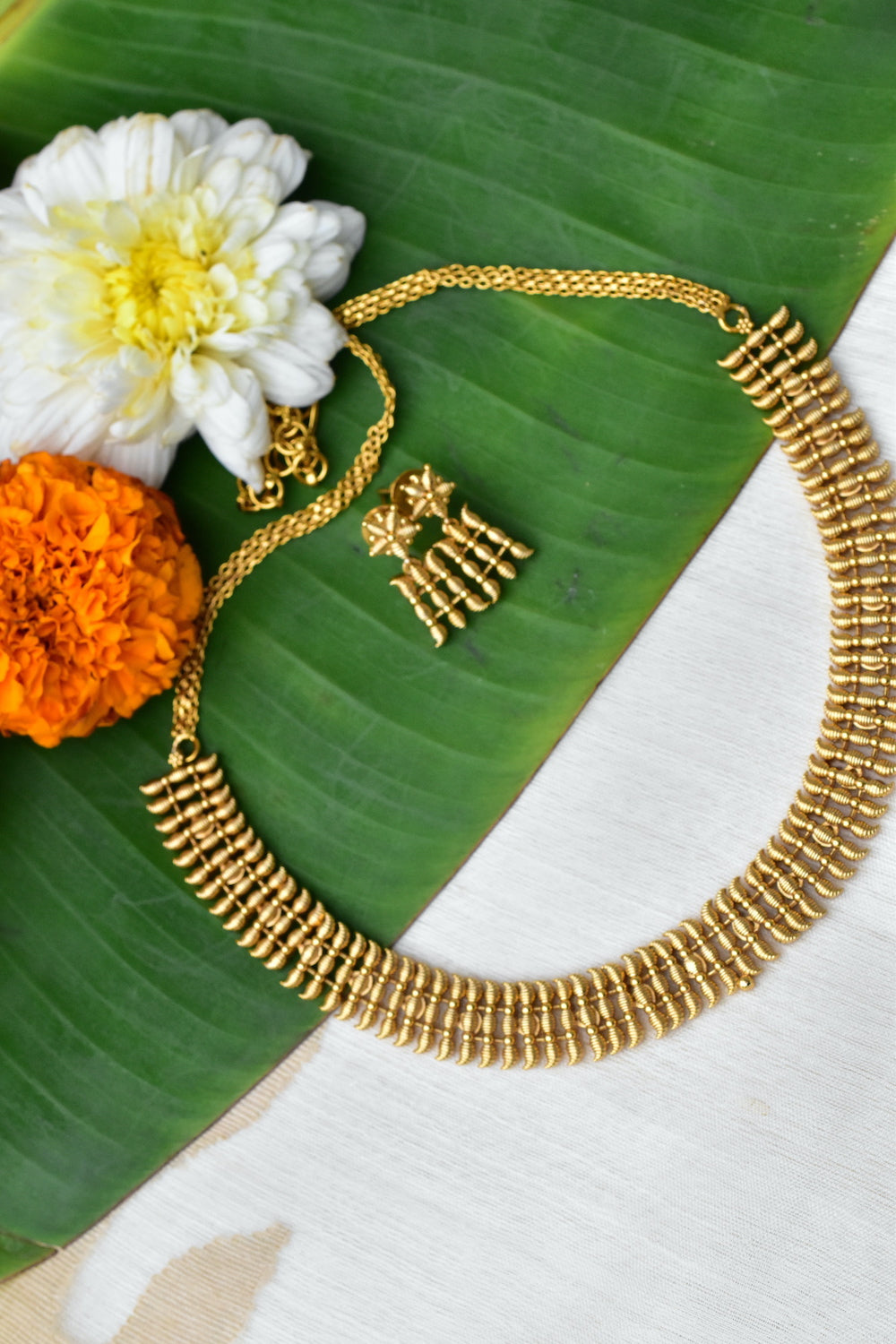 temple necklace set
