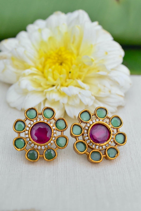 cz kunda earrings