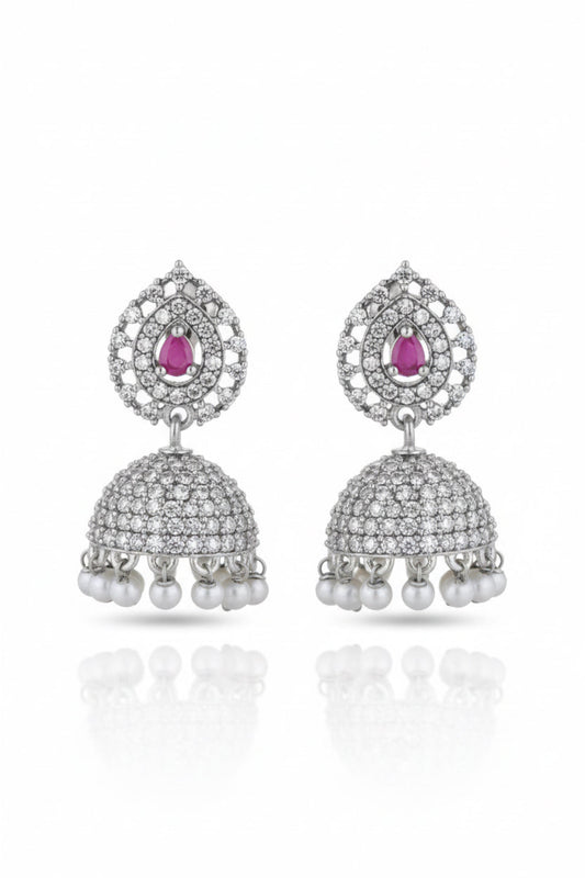deinty jhumka earrings