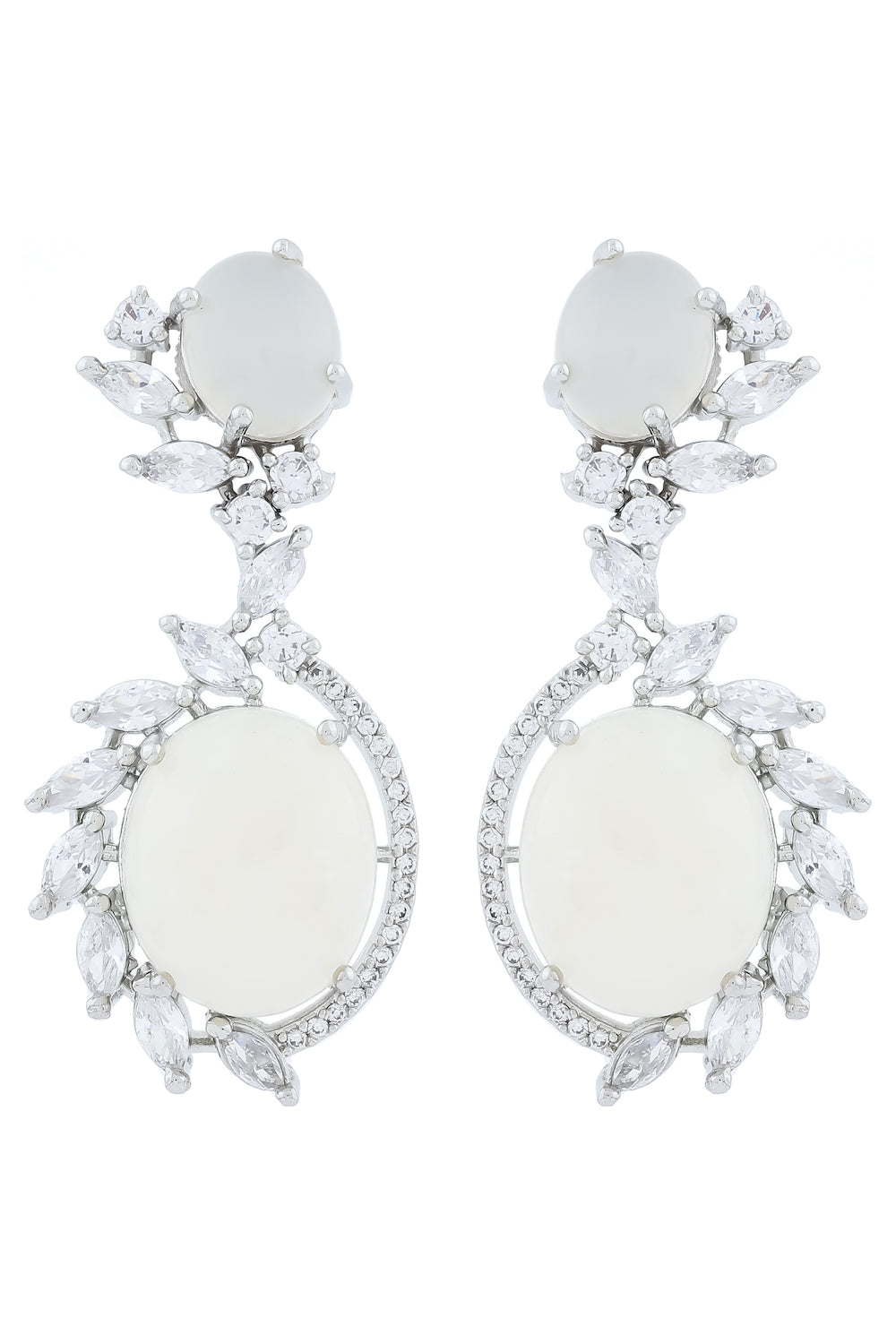 semi precious earrings