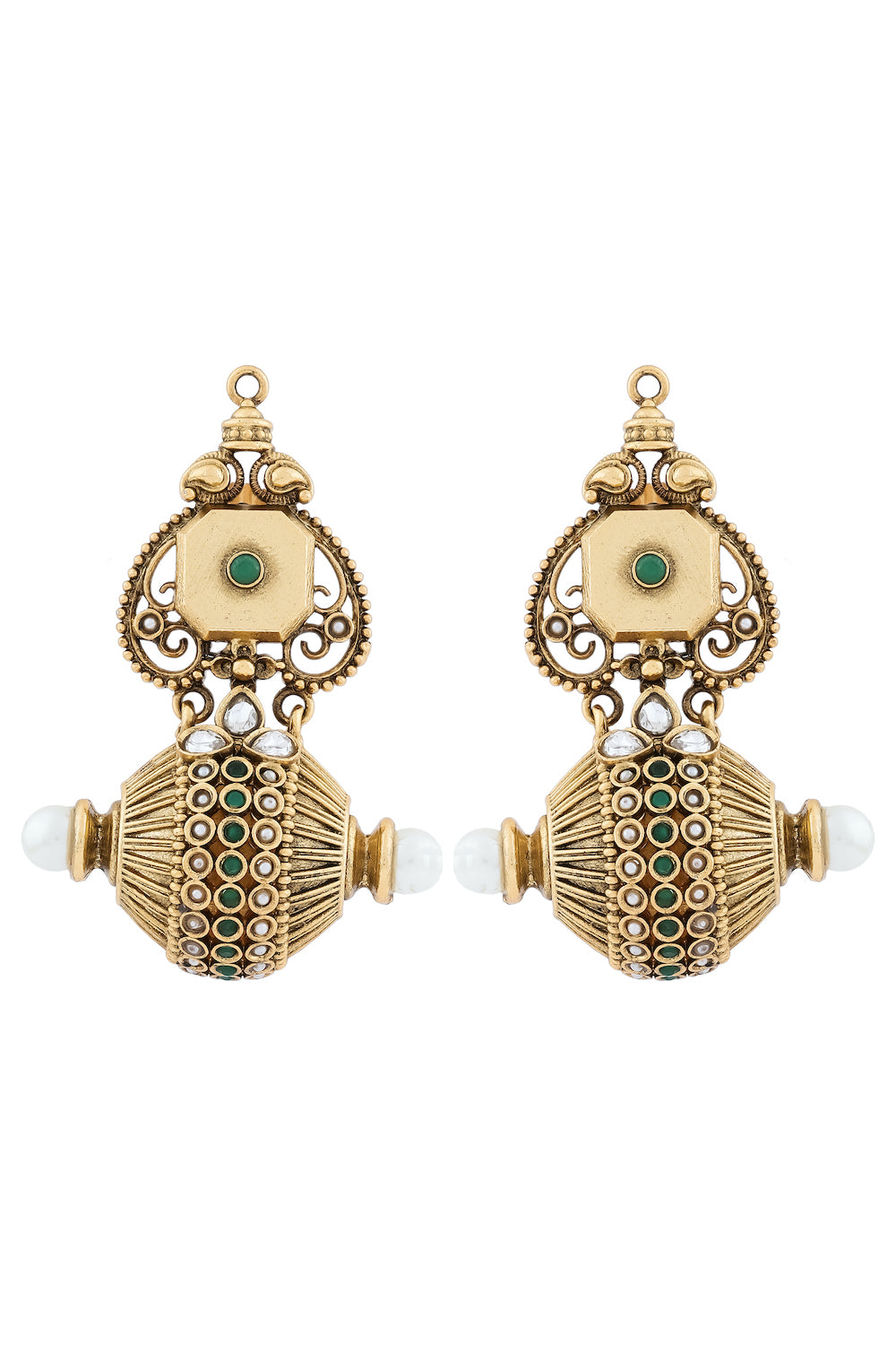 antique gold earrings