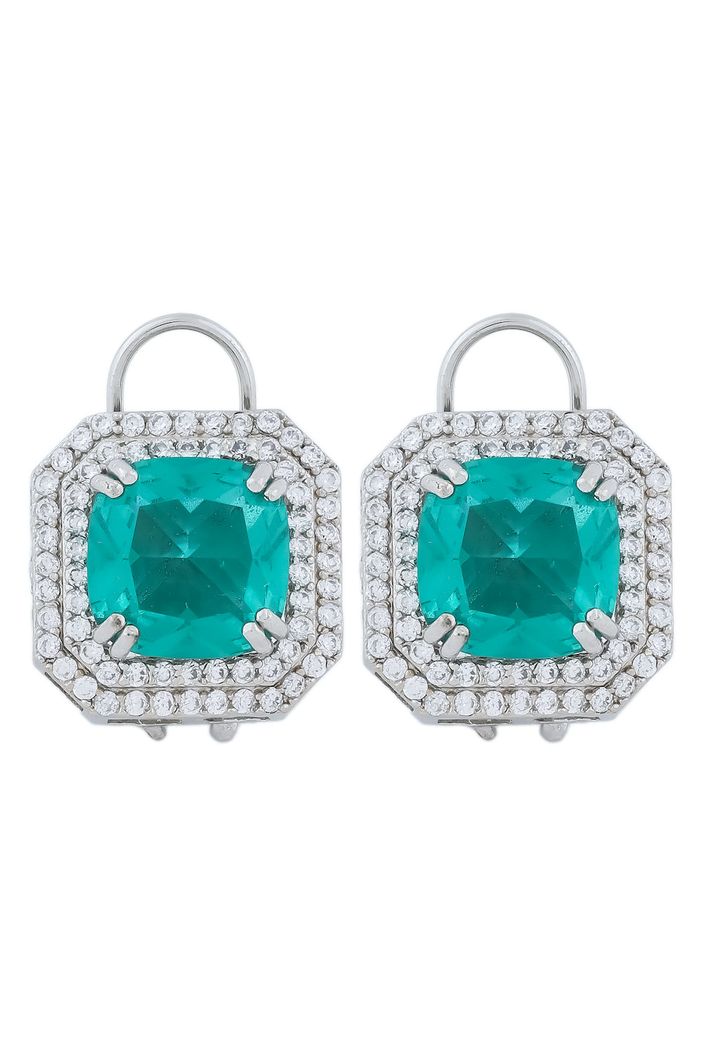ad silver polish stud earrings adspse220556