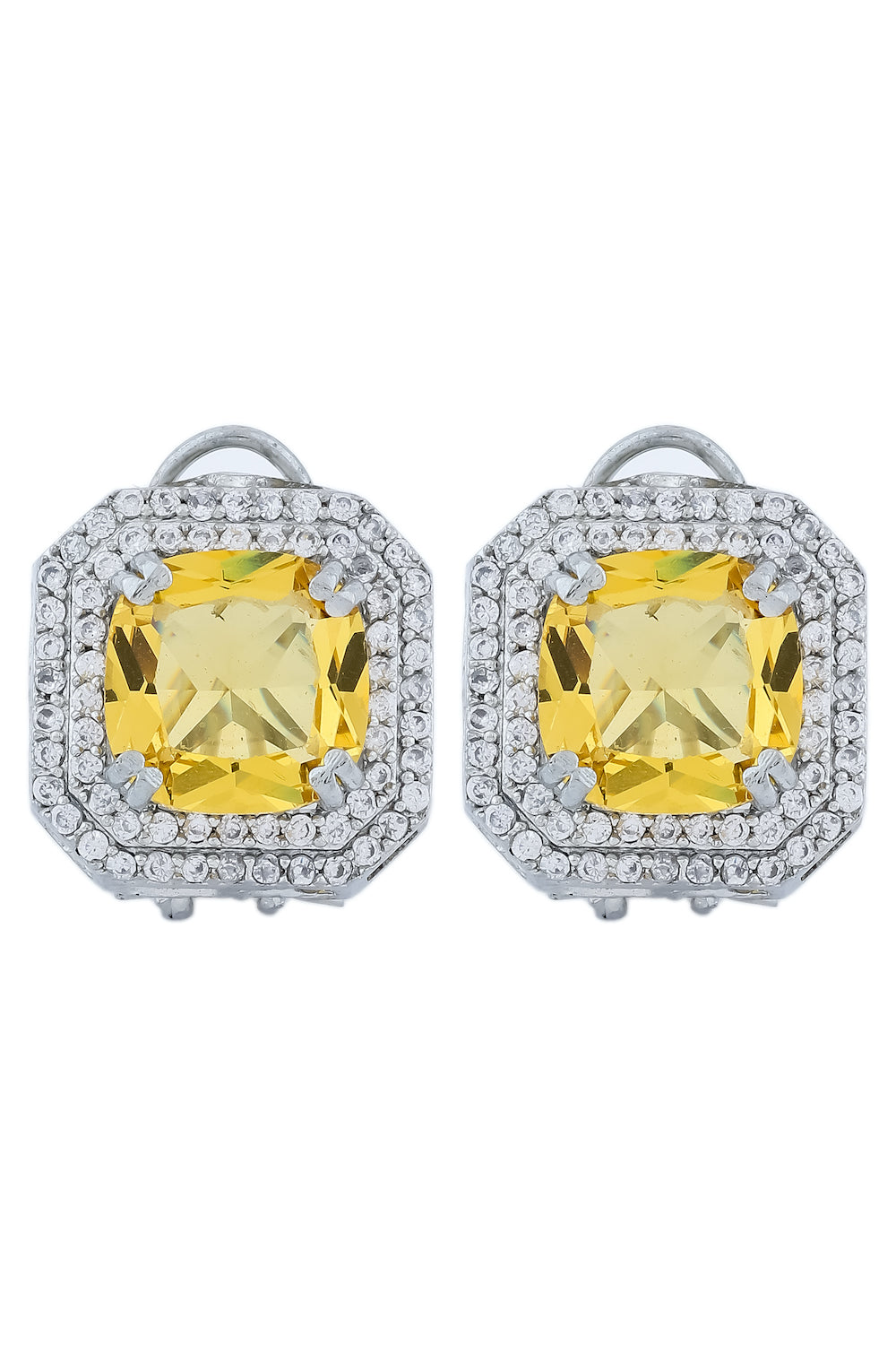 ad silver polish stud earrings adspse220556