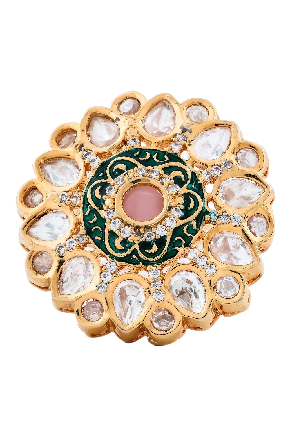 meenakari finger ring