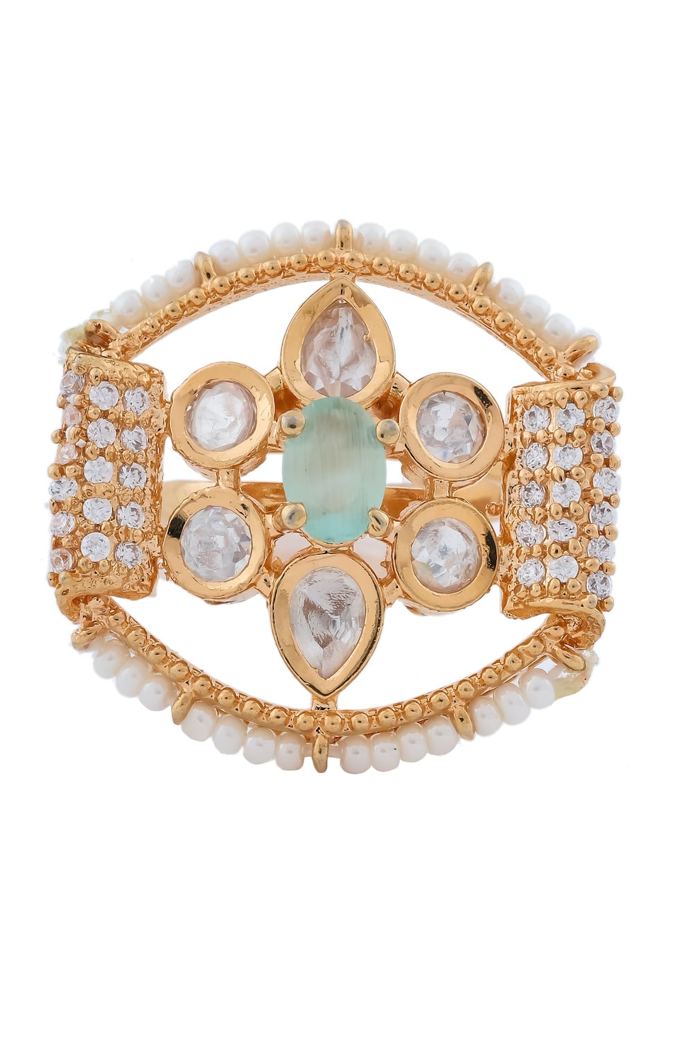mint finger ring