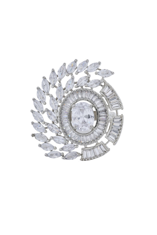 ad silver polish finger ring