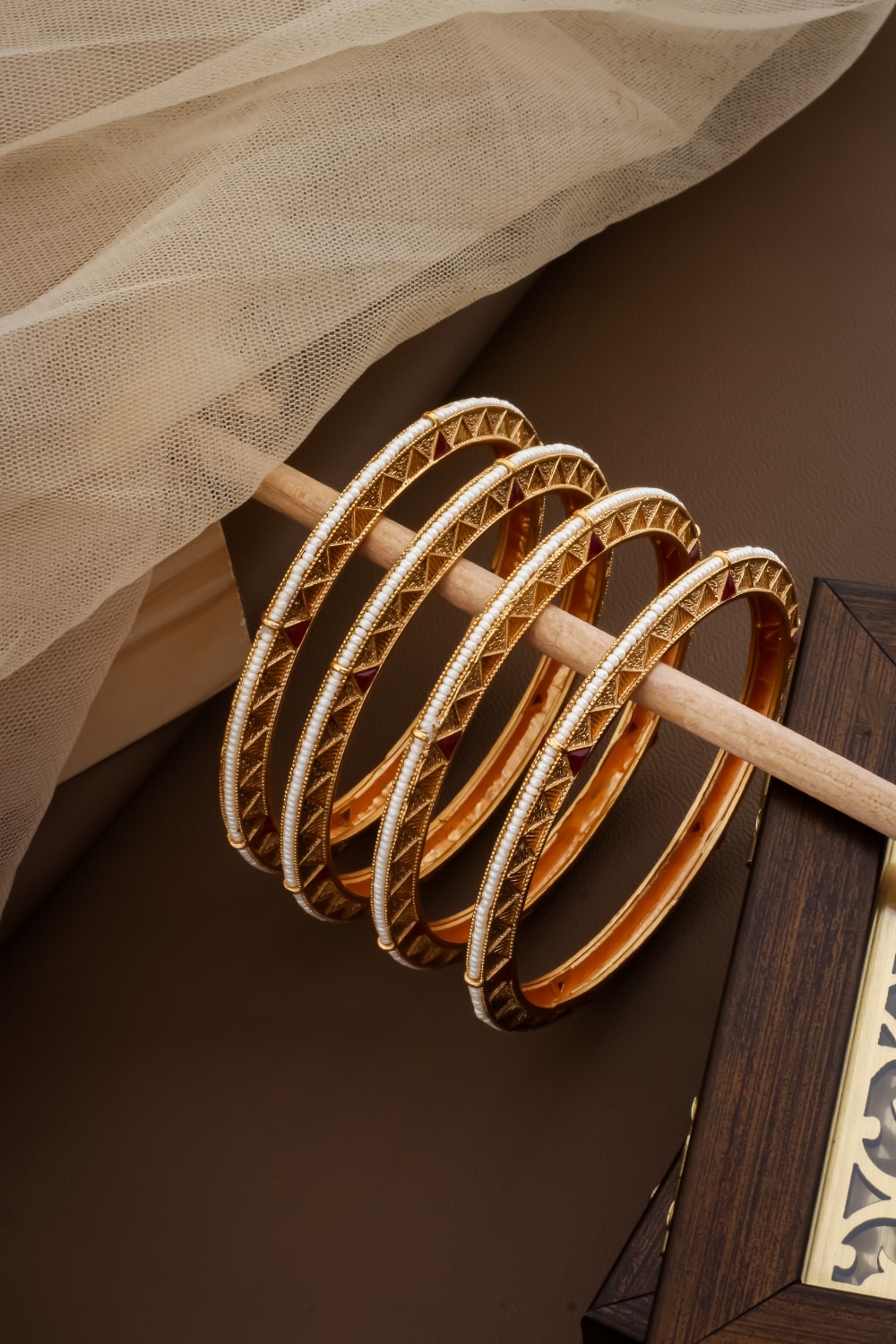 delicate bangle set