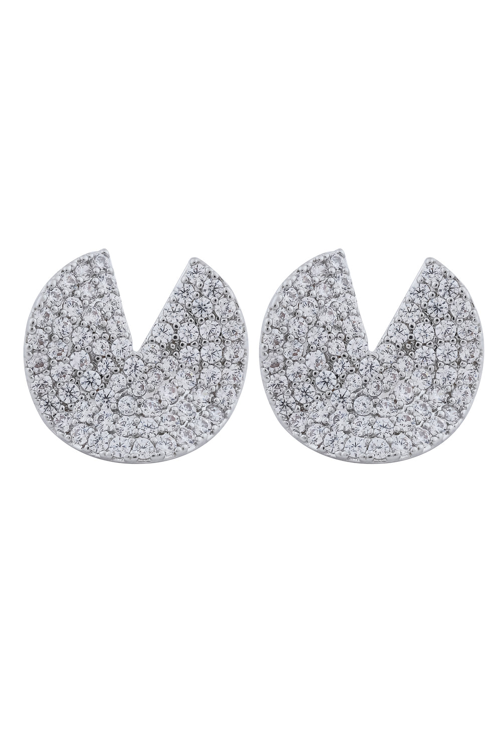 silver stud earrings