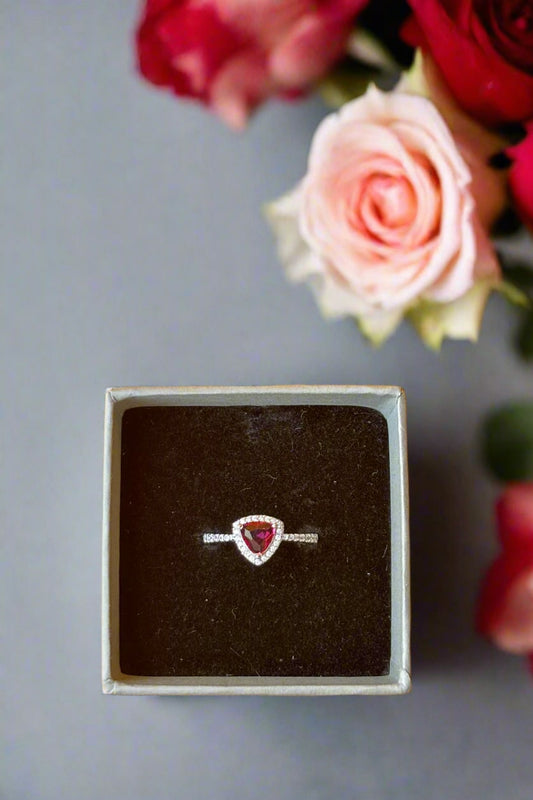 ad silver finger ring