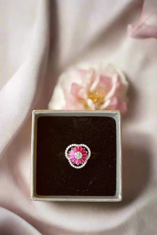 ad silver finger ring