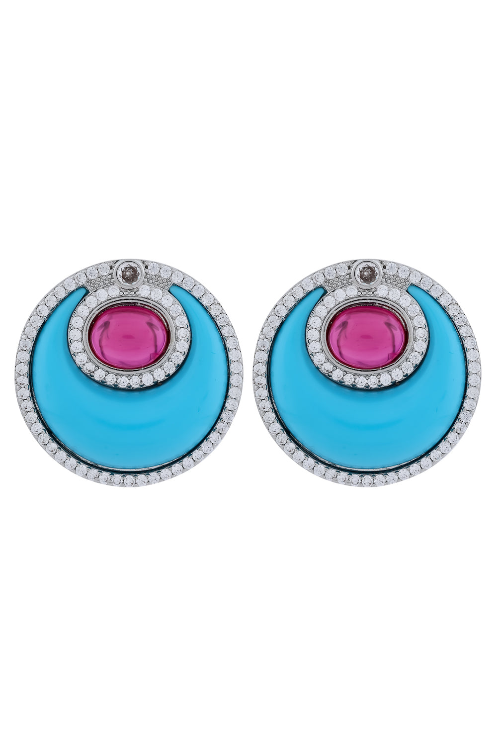 turquoise stud earrings