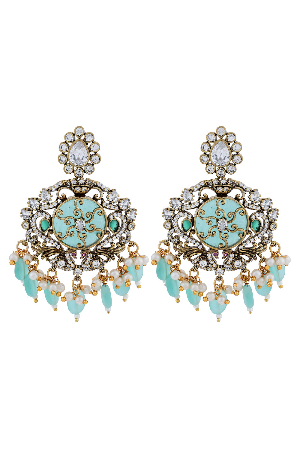 mint fusion necklace set