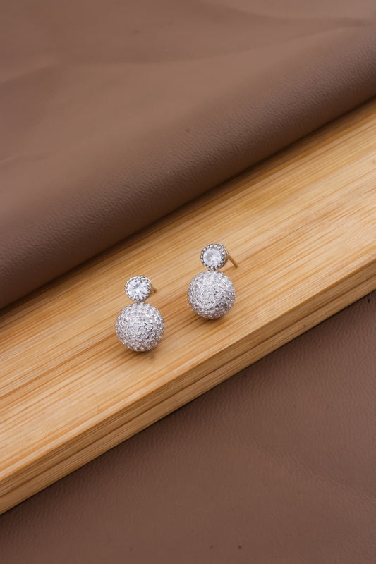 trendy cz studs