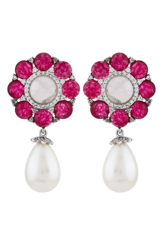 ruby studs
