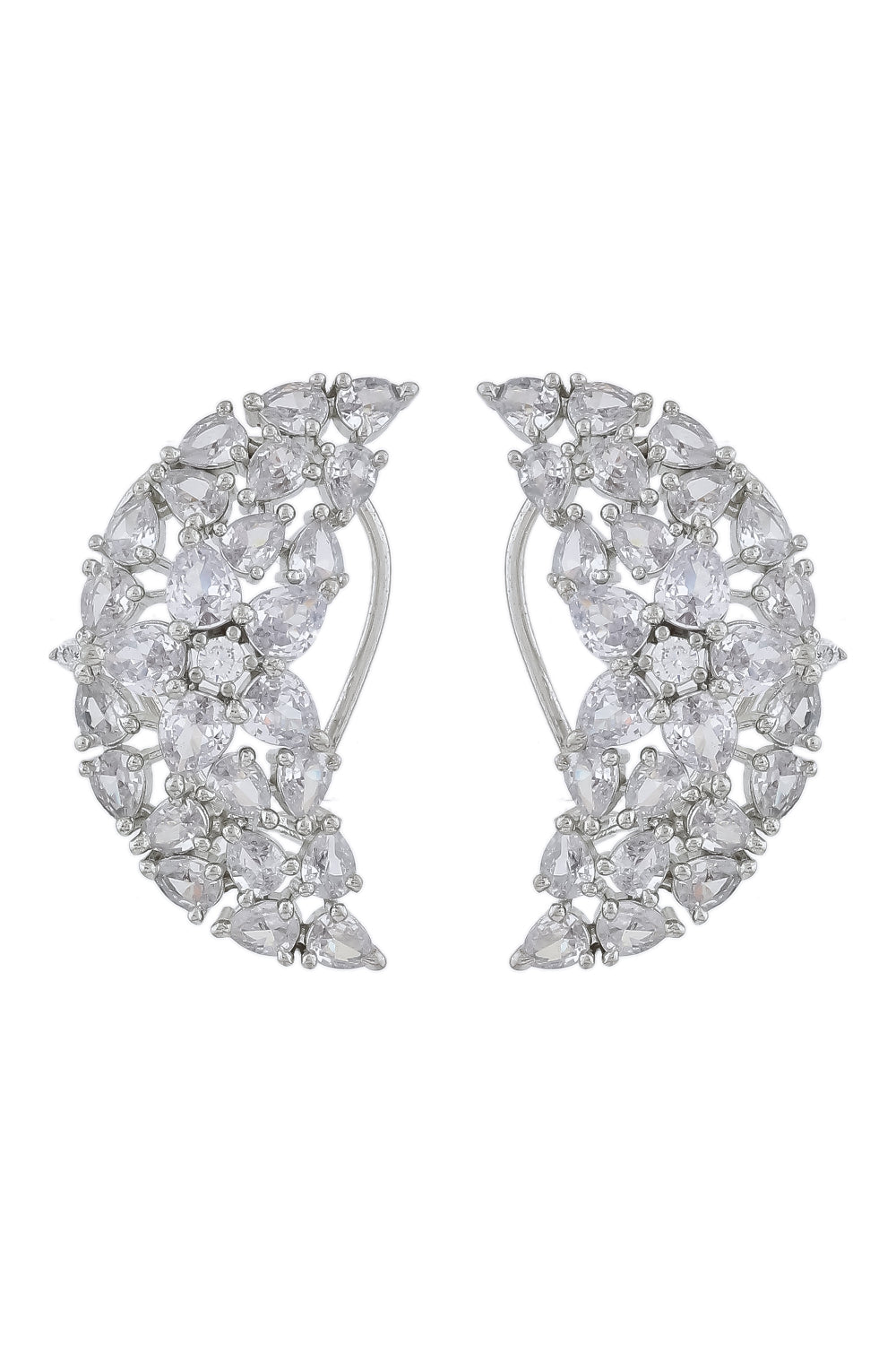 ad silver polish stud earrings 250180