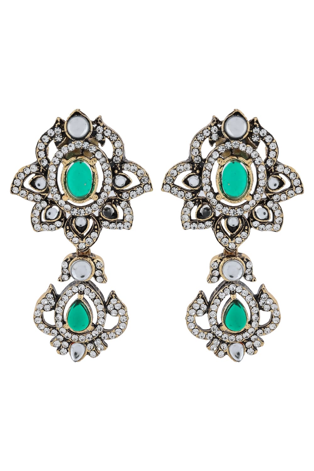 emerald victorian necklace