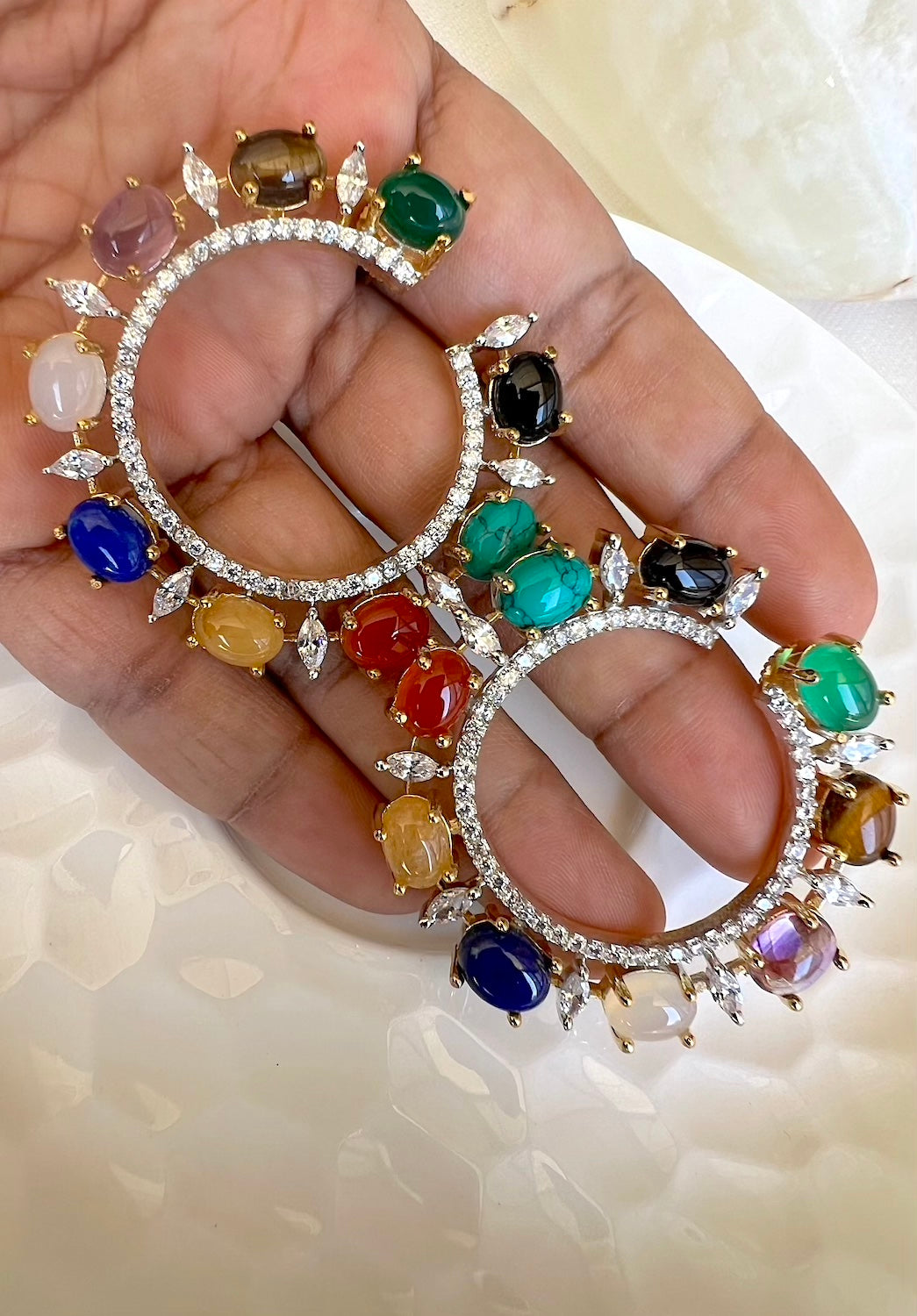 navratna semi precious