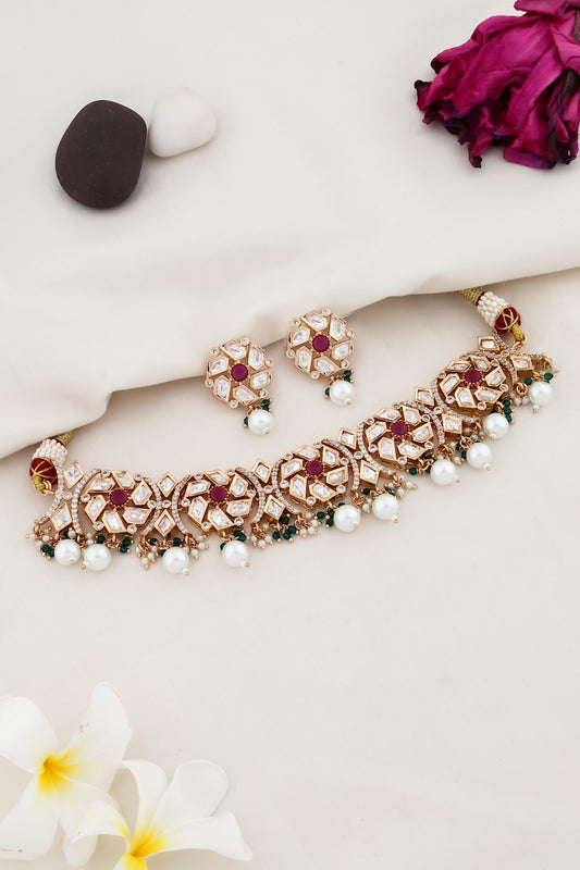 contemporary kundan jewellery