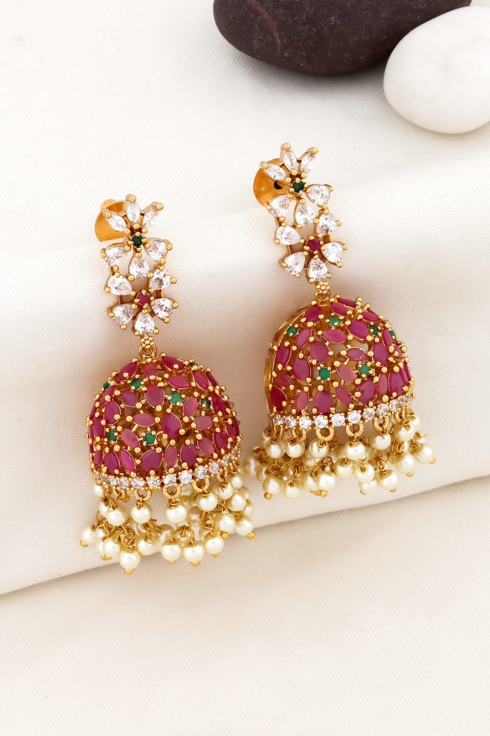 cz jhumkas