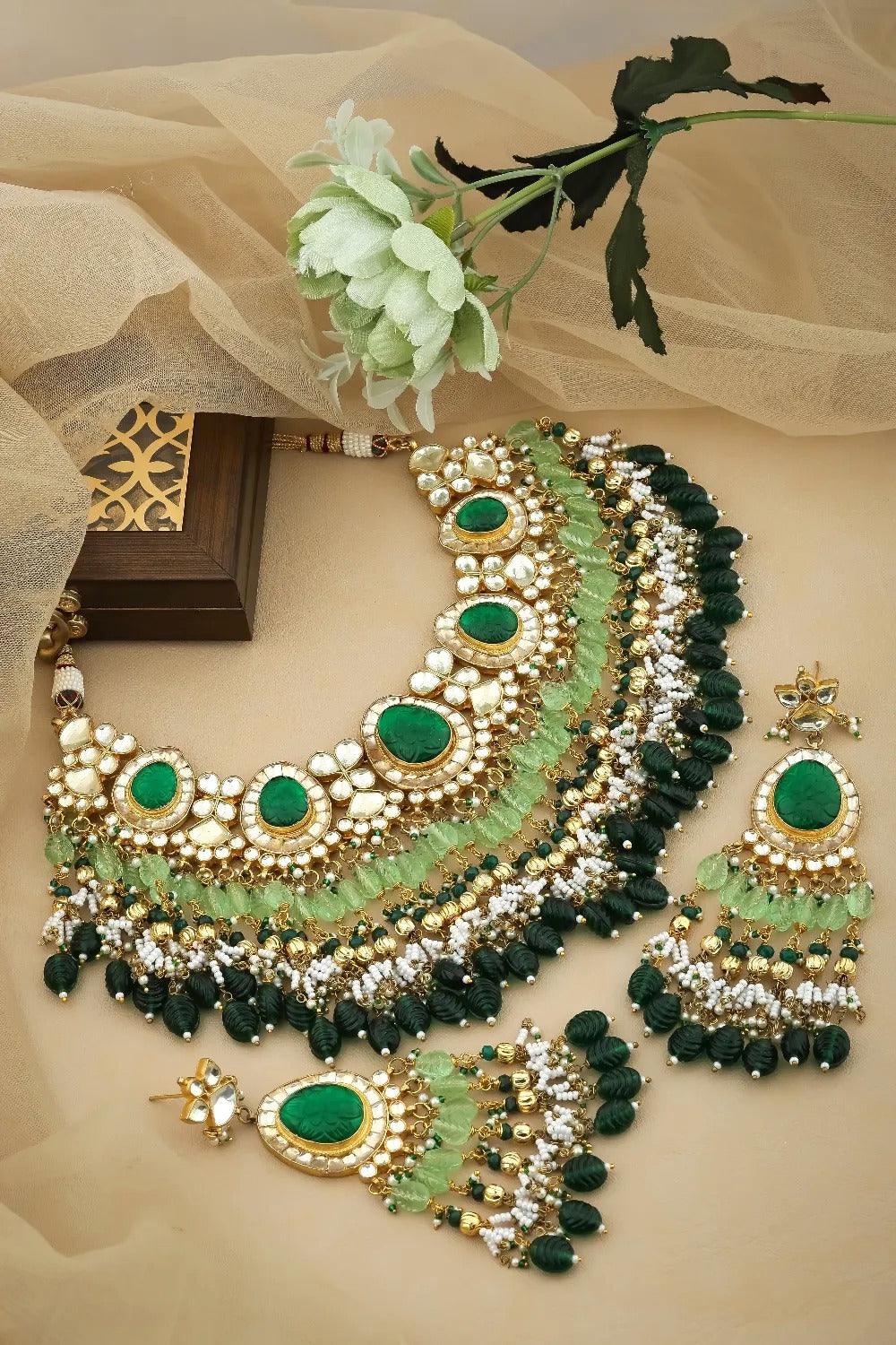necklace earring set