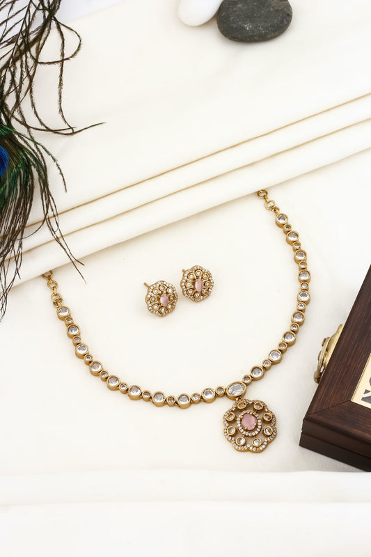 cz necklace set