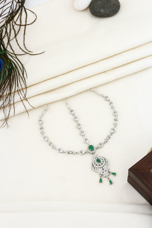 emerald zircon matha patti