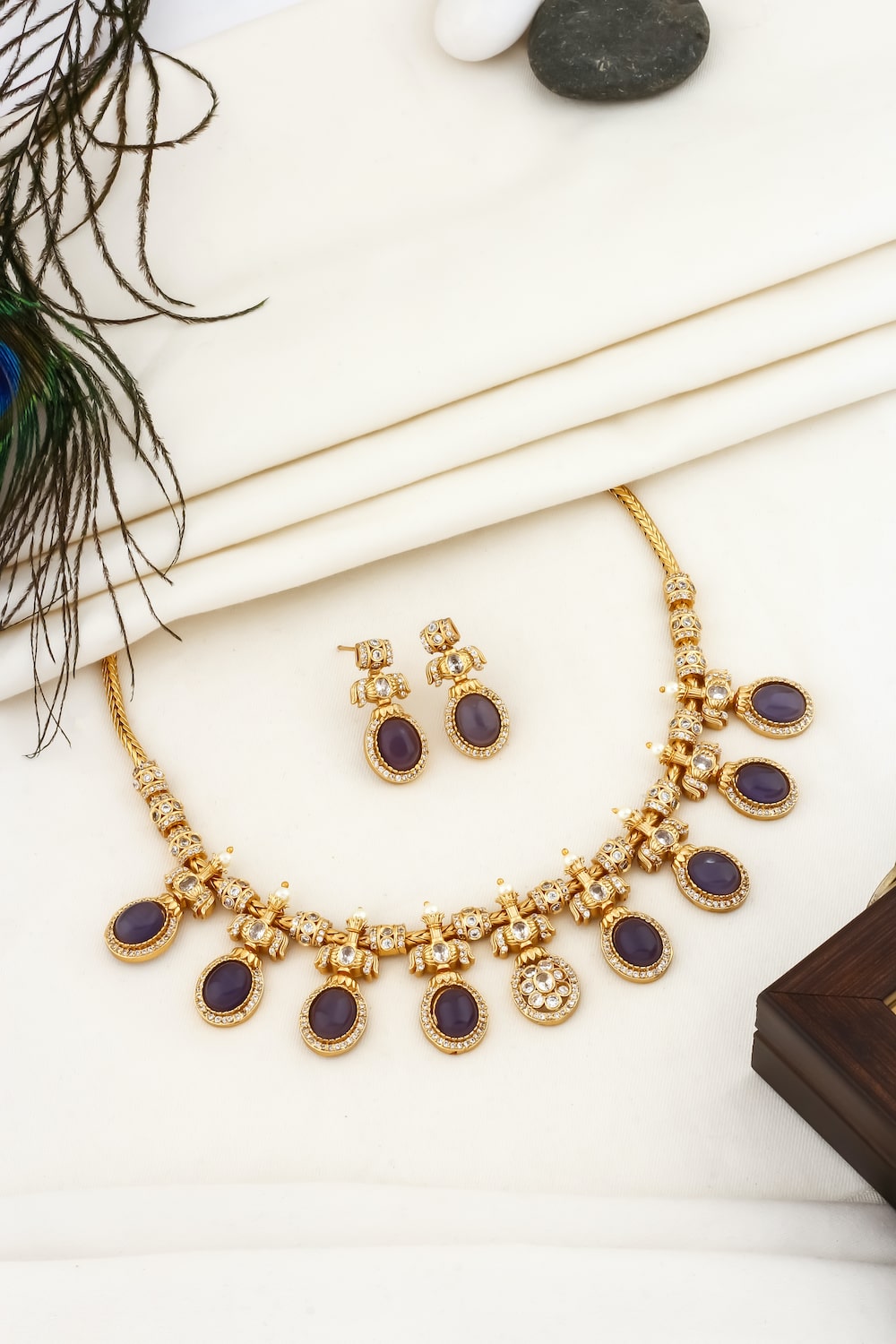 amethyst choker