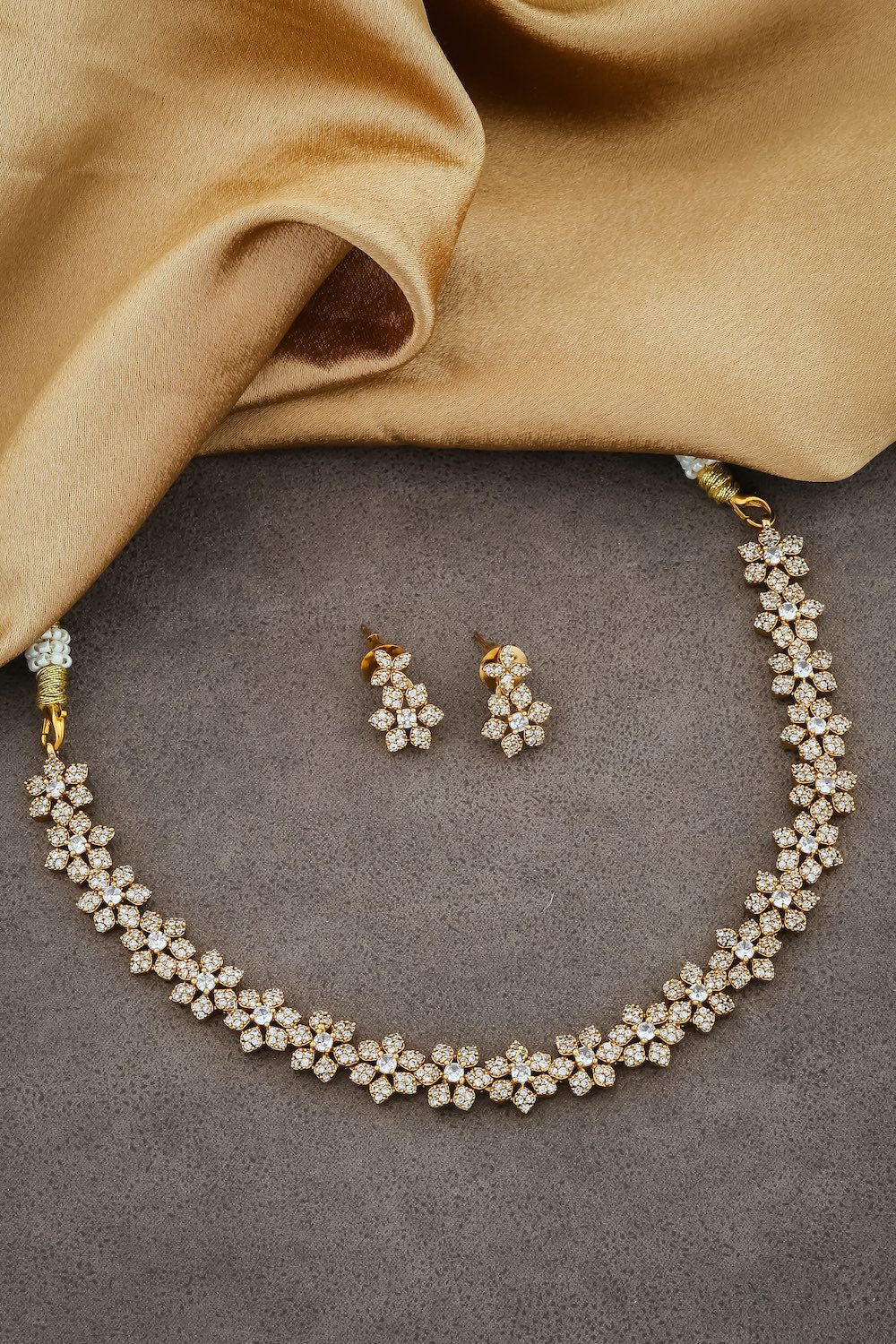floral diamond set