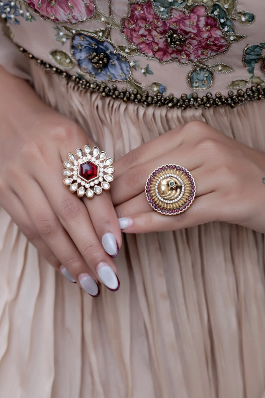 indian jewellery finger ring bridal trousseau