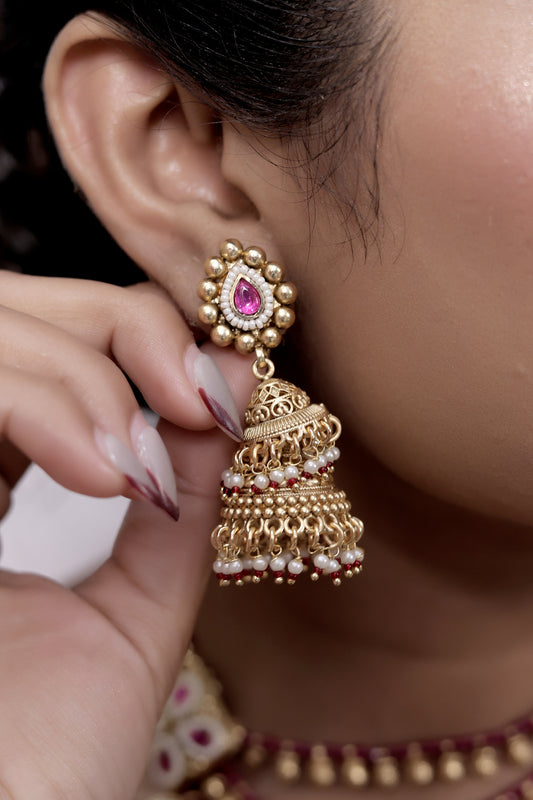 kundan earrings